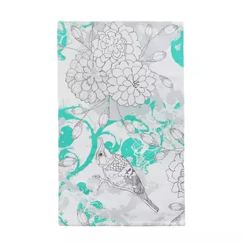 Коврик для ванной Ag concept Birds бирюзовый 60х90 см