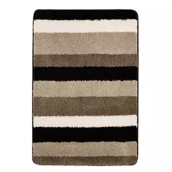 Коврик для ванной комнаты Carl бежевый/коричневый 60*90 Ridder