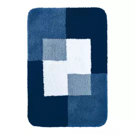 Коврик для ванной комнаты Coins синий 60*90 Ridder