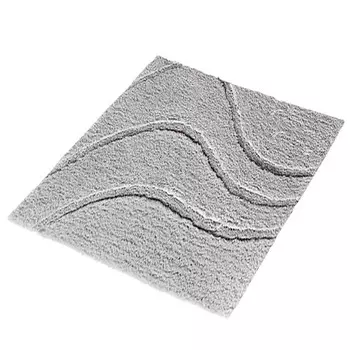 Коврик для ванной комнаты Ridder La ola серый 55х50 см