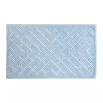 Коврик для ванной Primanova Dante голубой 60х100 см