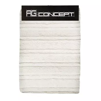 Коврик для ванны AG concept белый 2 полоски 60х90 см