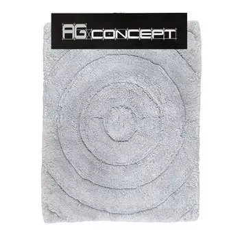 Коврик для ванны AG concept белый с кругами 50х80 см