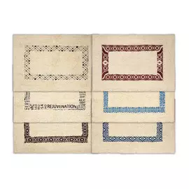 Коврик хлопковый орнамент Vortex 50x80 см