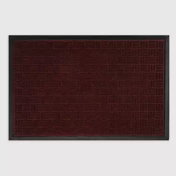 Коврик Jansons Balers бордовый 60х90 см