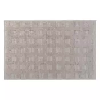 Коврик махровый Cleanelly Perfetto Duo серый 45х70 см