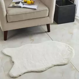 Коврик плюшевый Sofi De Marko кремовый 80х120 см