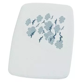 Коврик противоскользящий Ridder Helgoland голубой 38x72 см