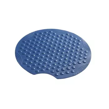 Коврик противоскользящий Ridder Tecno синий см D 55 см