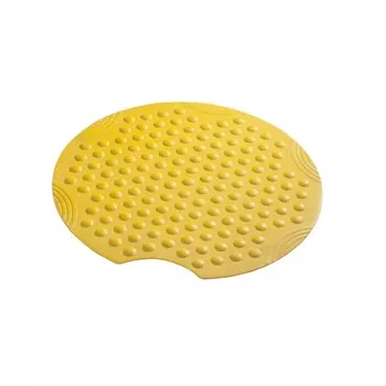 Коврик противоскользящий Ridder Tecno жёлтый см D 55 см