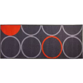 Коврик серый оранж 140x57 Abc opty