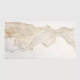 Коврик Silverstone Carpet золотые линии 80х150 см