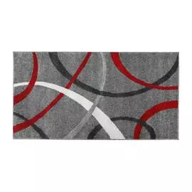 Коврик темно-серый/красный Abc tr terra 80х150