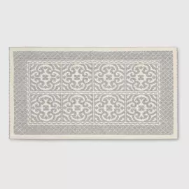 Коврик Velcoc alba 50x90 см молочно-серый