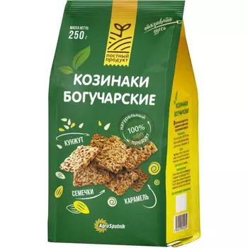 Козинаки Богучарские неглазированные классические 250 г