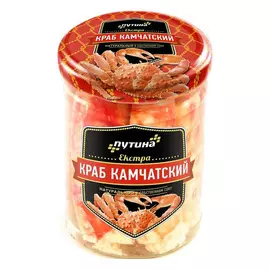 Краб Путина Экстра в собственном соку, 850 г