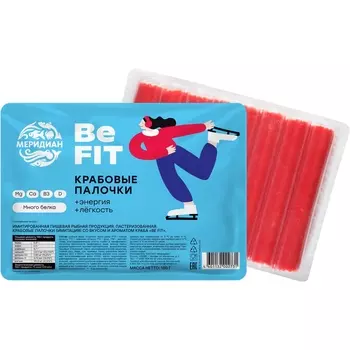 Крабовые палочки Меридиан Be fit 180 г