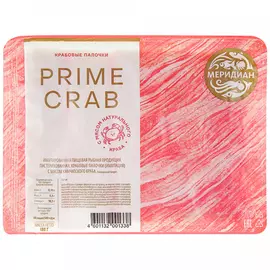 Крабовые палочки Меридиан Prime Crab, 180 г