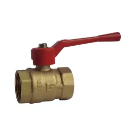 Кран шаровой 3/4", латунь, ВР/ВР, рычаг, Профитт 4826236