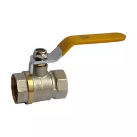 Кран шаровой газовый 1/2", латунь, ВР/ВР рычаг, Профитт 4828193