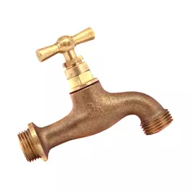Кран вентиль НР 1/2"- 1/2", латунный, Профитт 2103308