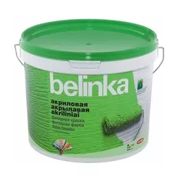 Краска Belinka акриловая фасадная в1 матовая 10л