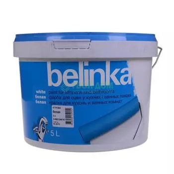 Краска Belinka Для ванных комнат 5л