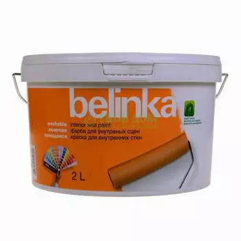 Краска Belinka Моющаяся B3 2 л (45 909)