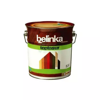 Краска Belinka Toplasur №12 2.5л бесцветная