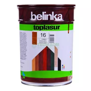 Краска Belinka Toplasur №16 1л орех