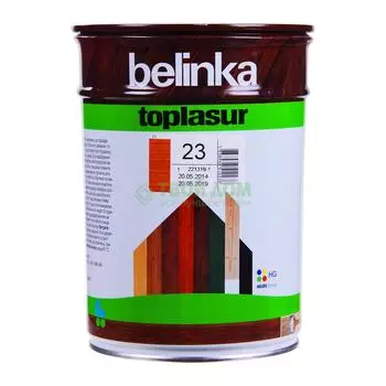 Краска Belinka Toplasur №23 1л махагон