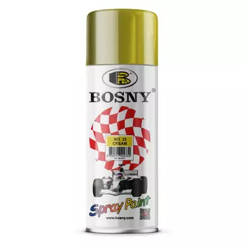 Краска Bosny бледно-желтый ral 1016 520 мл