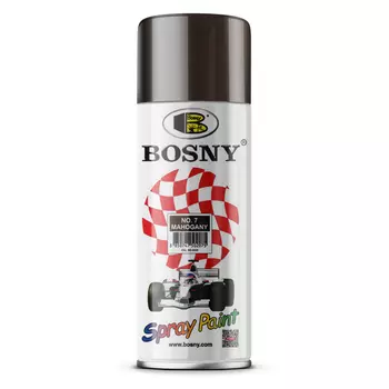 Краска Bosny коричневый ral 8028 520 мл