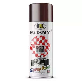 Краска Bosny красно-коричневый ral 3009 520 мл