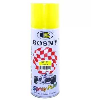 Краска Bosny желтый ral 1018 520 мл