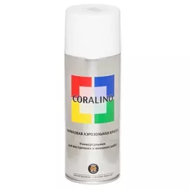 Краска Coralino ral9003 белый матовый 520 мл
