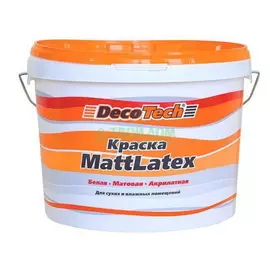 Краска Decotech Акриловая 10/9л