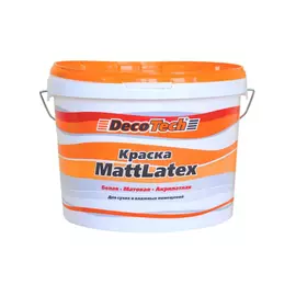 Краска Decotech Mattlatex влагостойкая 3 2,7 л