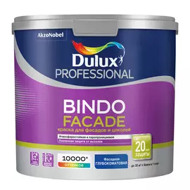 Краска для фасадов Dulux bindo facade bс 2.25л
