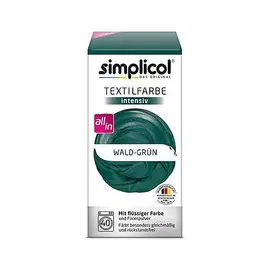 Краска для окрашивания одежды и тканей Simplicol Intensiv цвет морской волны