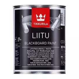 Краска для школьных досок Tikkurila liitu черная 1л