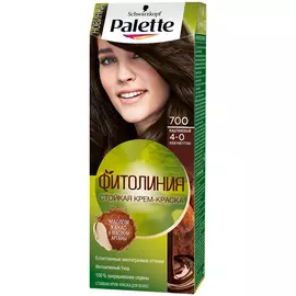 Краска для волос Palette Фитолиния 700 Каштановый 110 мл