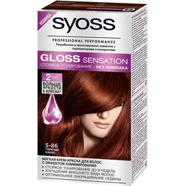 Краска для волос Syoss Gloss Sensation 5-86 Горячий какао