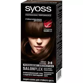 Краска для волос Syoss SalonPlex 3-8 Темный шоколад