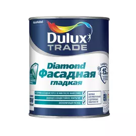Краска Dulux фасадная водно-дисперсионная гладкая bw 1 л.