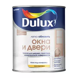 Краска Dulux окна и двери 0.75л bc