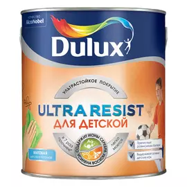 Краска Dulux Ultra Resist Для детской матовая BC 2,25 л