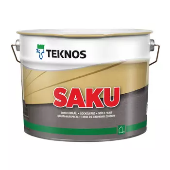 Краска фасадная Teknos Saku РМ1 10/9л