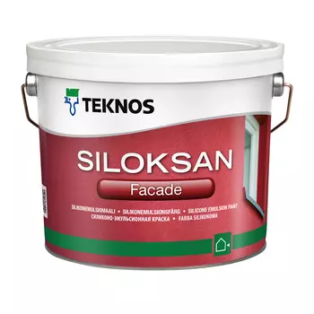 Краска фасадная Teknos силоксан РМ1 3/2.7л