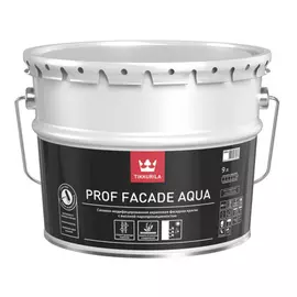 Краска фасадная tikkurila евро аква PROF FACADE AQUA 9 л